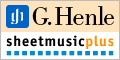 Sheet Music Plus G-Henle